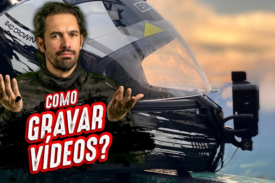 Como gravar vídeos na moto